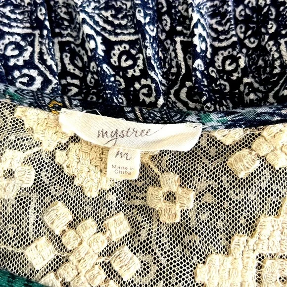 NWOT ~ Mystree Boho Dress Tunic Top - Picture 3 of 13